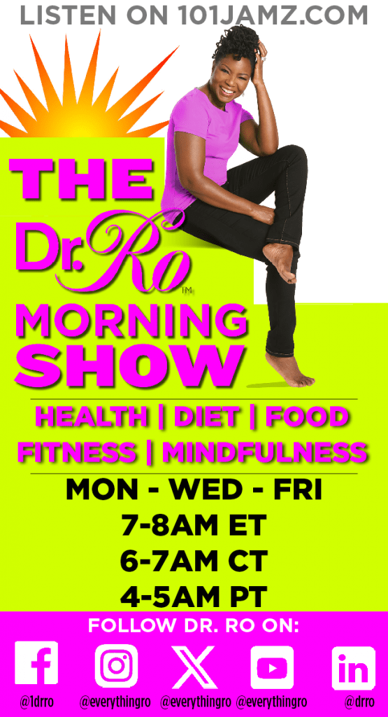 image of Dr. Ro morning show flyer