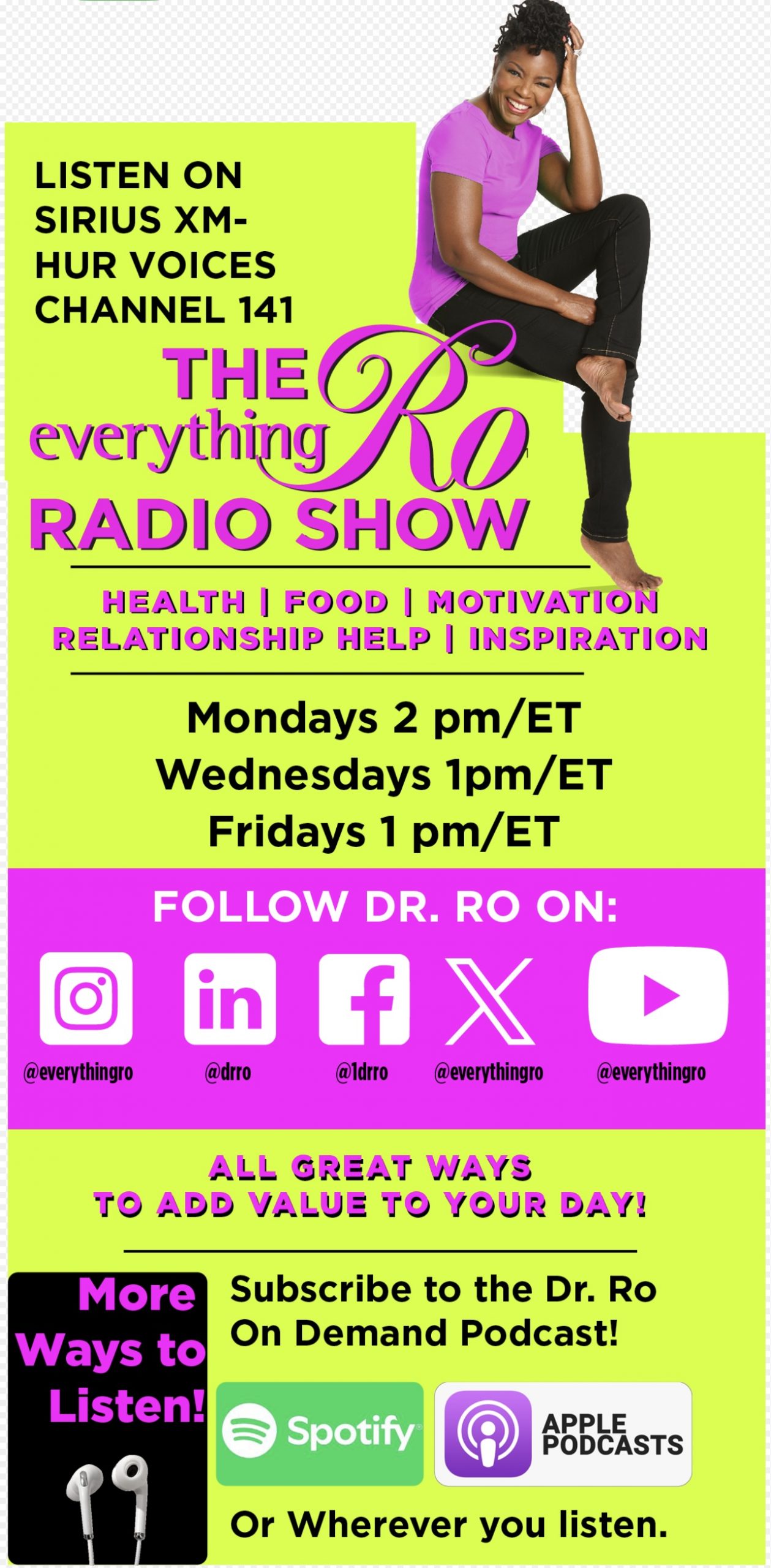 Dr. Ro Radio Show